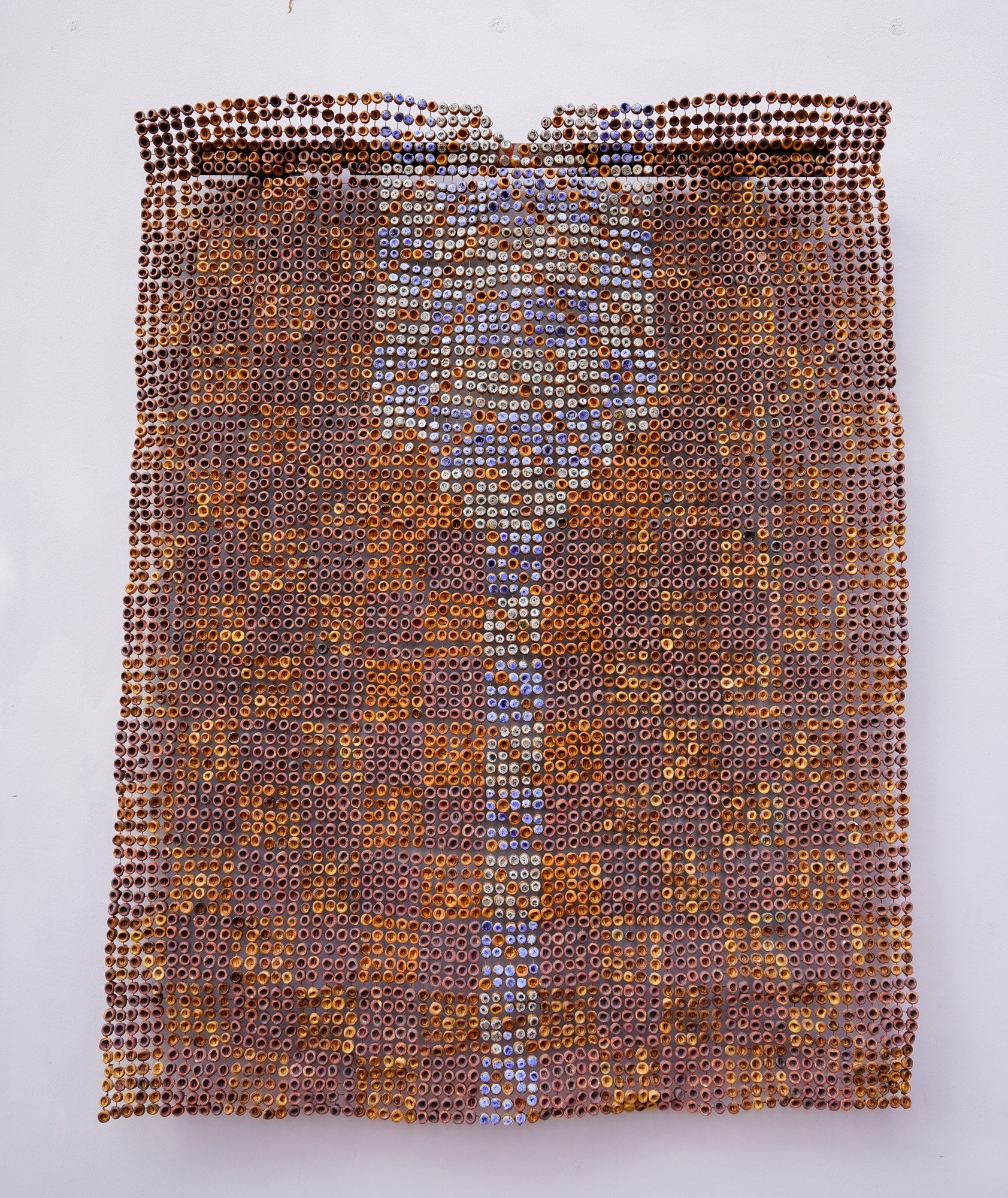 Danshiki with Y-Shaped Embroidery